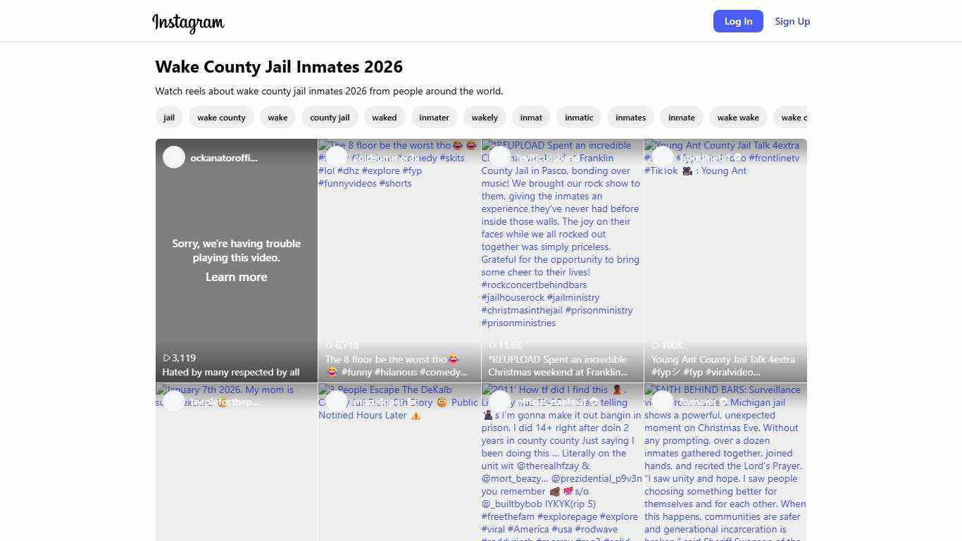 Wake County Jail Inmates 2026